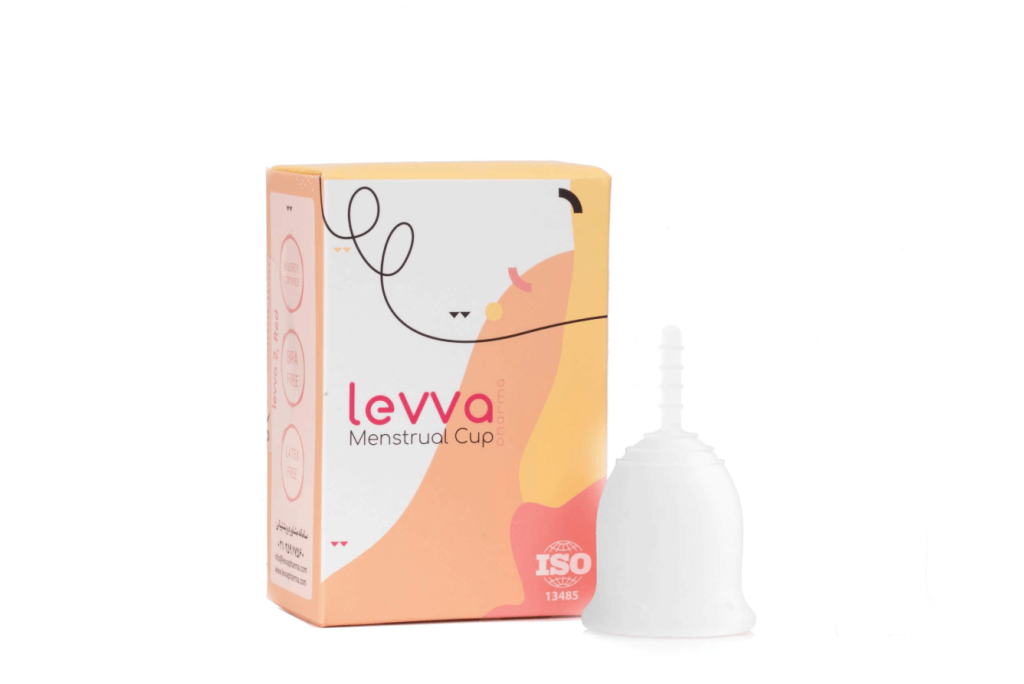 کاپ قاعدگی لیوا مدل سنسیتیو و حساس- levva cup sensitive01 (1)