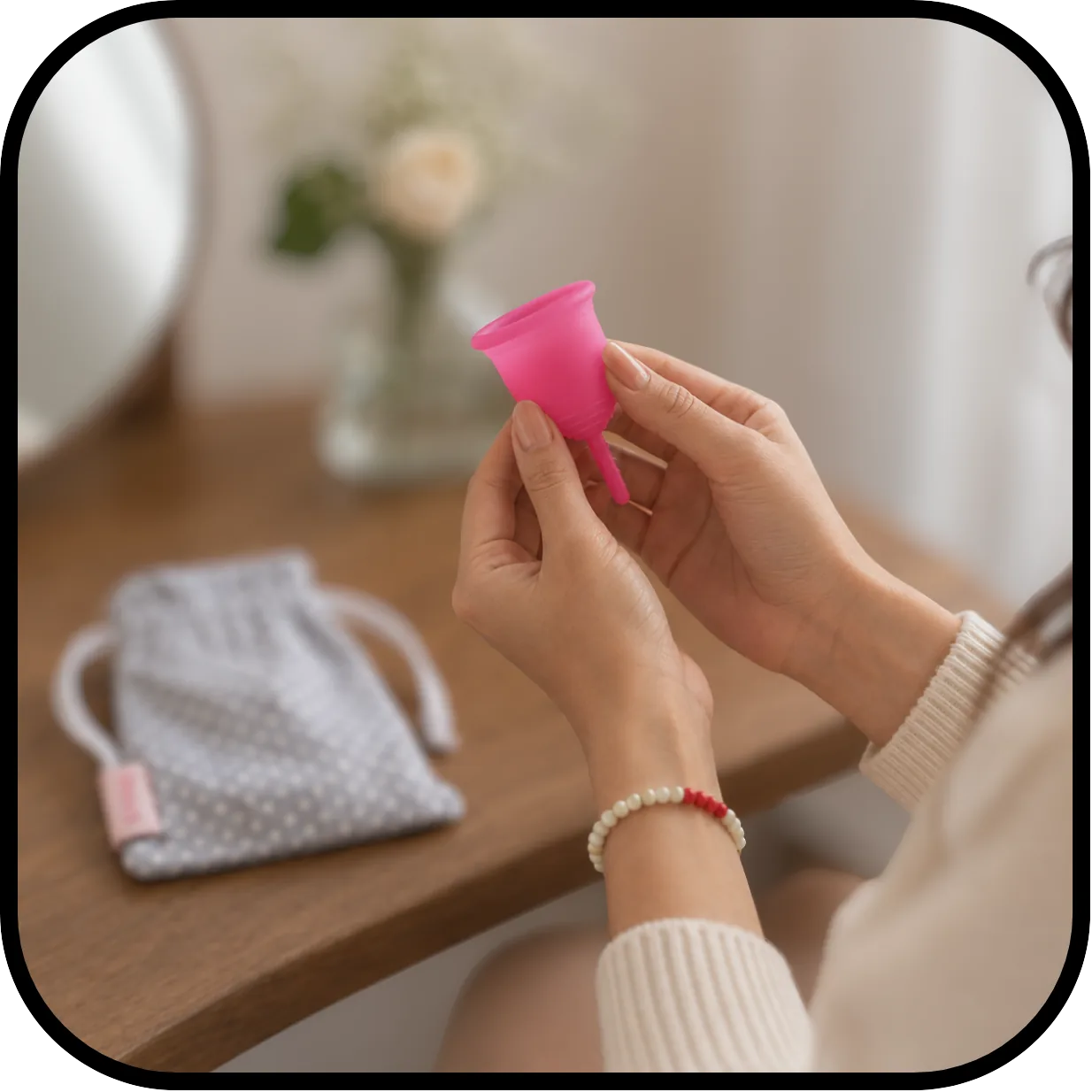 کاپ قاعدگی لیوا فارما (Levva Pharma Menstrual Cup)